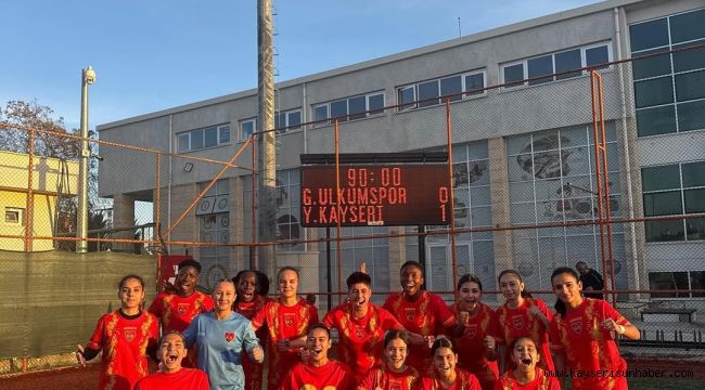 Auran Kayseri Kadın FK deplasmandan galibiyetle döndü