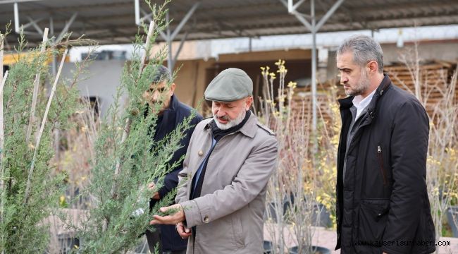 Başkan Çolakbayrakdar: "Kocasinan'ı her köşesiyle yeşile bürüyerek, şehrimizi yeşilin başkenti yapacağız"
