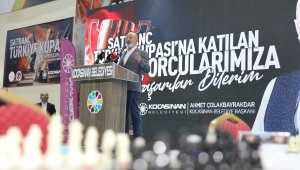 Başkan Çolakbayrakdar: "Satrançta kazanan, Türkiye'nin geleceği olan evlatlarımızdır"