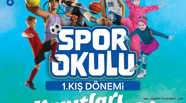 Büyükşehir'in spor okulunda 1. kış dönemi kayıtları başladı