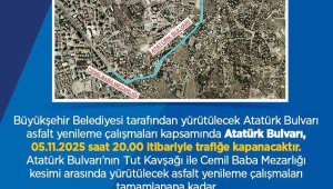 Büyükşehirden sürücülere 'alternatif yol' uyarısı