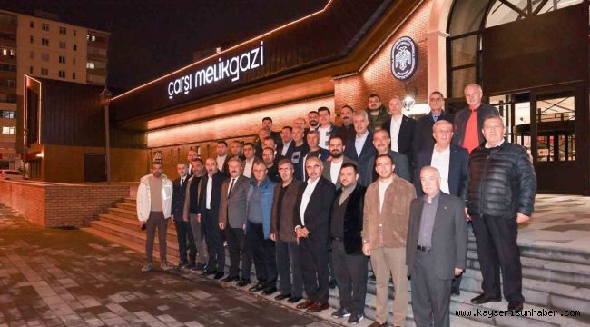 Çarşı Melikgazi'ye Kayseri Ticaret Odası'ndan tam not