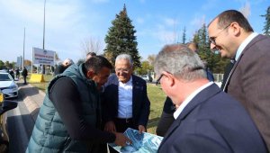 ERÜ Kavşağı'ndaki çalışma devam ediyor