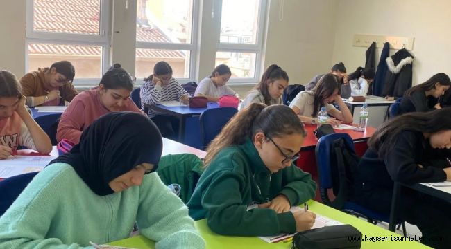 Genç KAYMEK'te TYT ve LGS deneme heyecanı