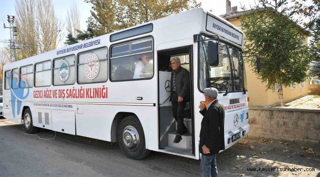 Gezici Ağız ve Diş Sağlığı Kliniği vatandaşın ayağına gidiyor