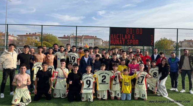 Hunatspor U16 Play-Off'ta