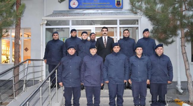 Kaymakam Eser; kolluk kuvvetlerini ziyaret etti