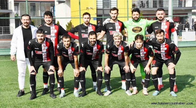 Kayseri Süper Amatör Küme'de Döğerspor liderlik koltuğunda