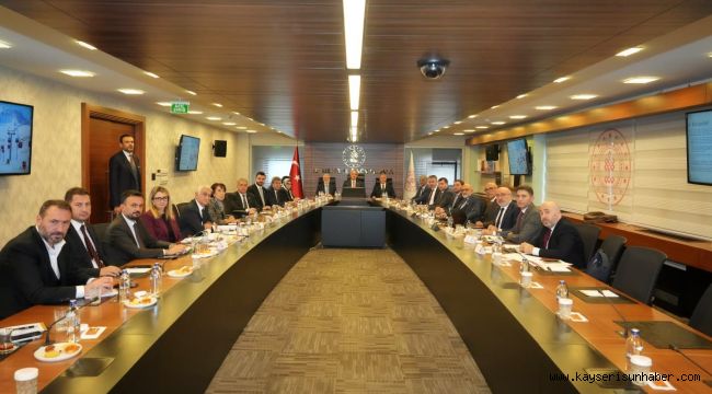 Kayseri Turizm Master Planı, Bakan Ersoy'a sunuldu