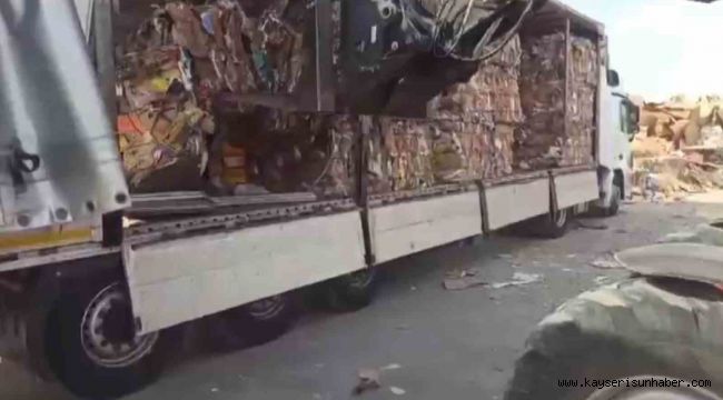 Kayseri'de 2 bin paket kaçak sigara piyasaya sürülmeden ele geçirildi