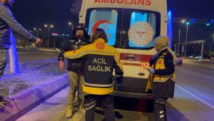 Kayseri'de gündüz saatlerinde intihara kalkışan şahıs refüjde yatarken bulundu