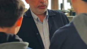 Kayseri'de yöneticiler öğrencilerle buluştu, ders anlattı