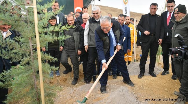 Kayseri'nin yeşil dokusuna 155 milyon TL'lik yatırım
