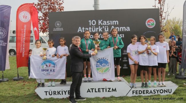 Kayserili atletler, başkentte 4 madalya kazandı