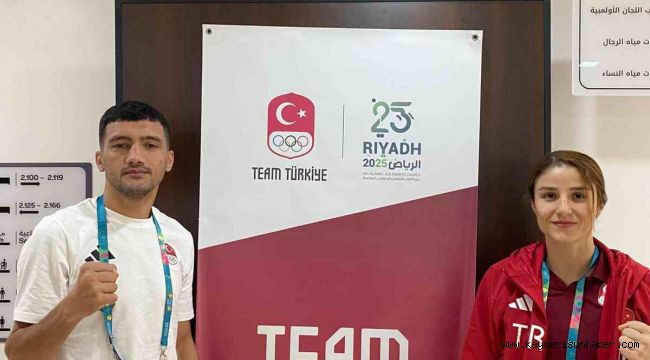 Kayserili Muaythai sporcuları Riyad'da