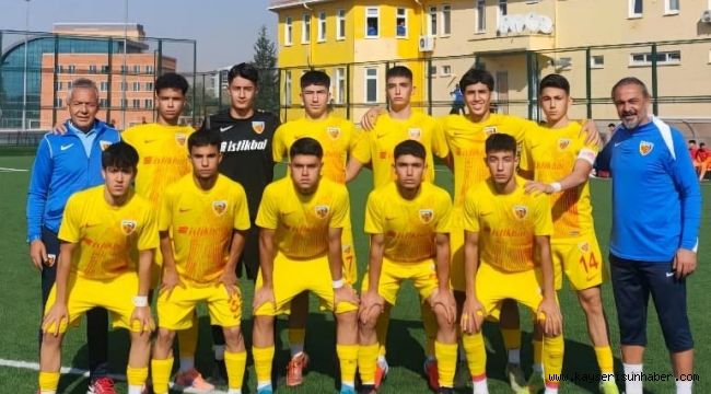 Kayserispor U17 evinde Sivasspor'u mağlup etti