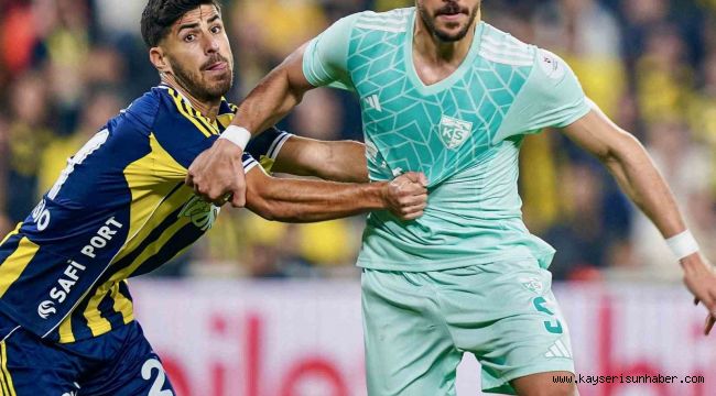 Kayserispor'da dikkat çeken istatistik