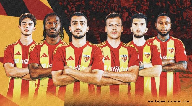 Kayserispor'da milli gurur