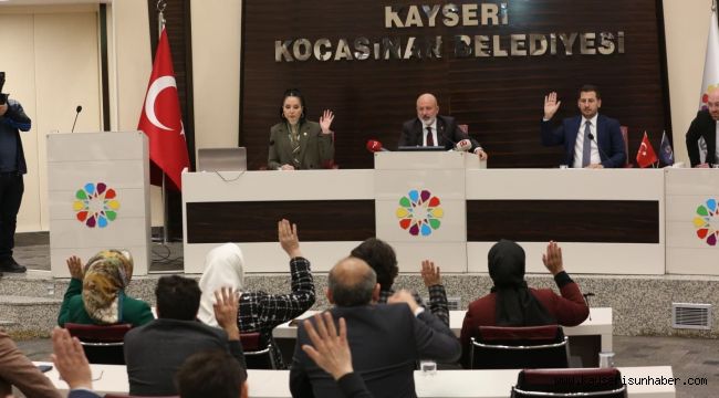 Kocasinan'da Kasım Ayı Meclis Toplantısı gerçekleştirildi