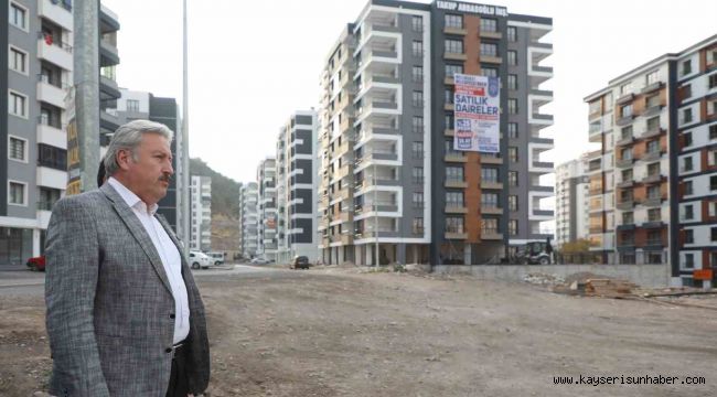 Melikgazi'de 8 bölgede kentsel dönüşüm çalışmaları devam ediyor