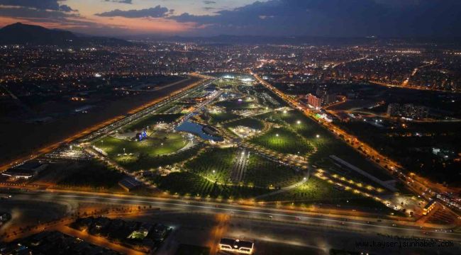 Recep Tayyip Erdoğan Millet Bahçesi, etkinlik üssü oldu