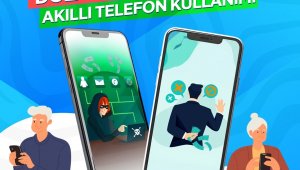 Talas Belediyesi'nden büyüklere güvenli telefon kullanımı eğitimi