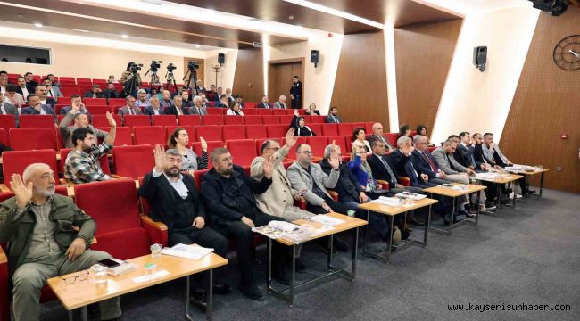 Talas Meclisi'nde Kasım ayı toplantısı