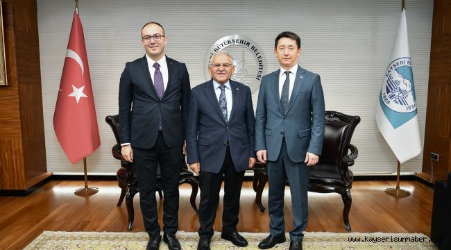 Tataristan Temsilcisi Gataullin, Başkan Büyükkılıç'ı ziyaret etti