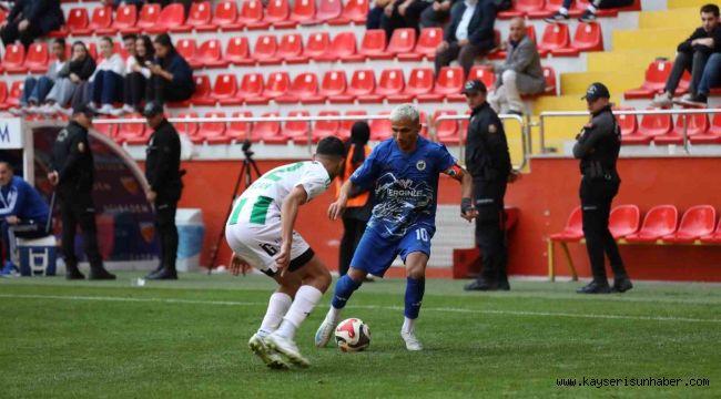 TFF 3. Lig: Erciyes 38 FK: 1 - 12 Bingölspor: 1