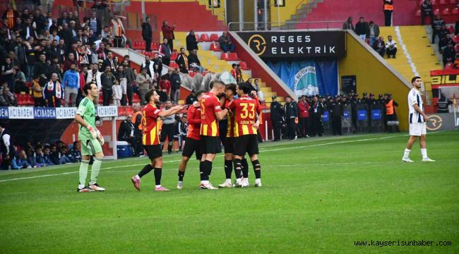Trendyol Süper Lig: Kayserispor: 1 - Kasımpaşa: 1