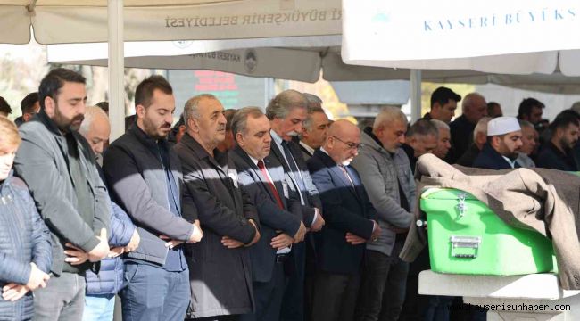 Vefat eden Öğretim Üyesi Prof. Dr. Uzmay için ERÜ'de tören düzenlendi