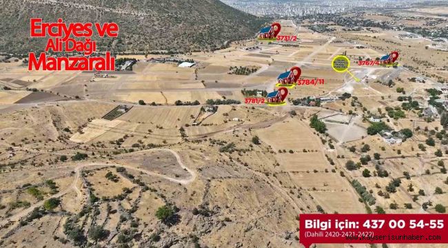 Akçakaya ve Endürlük'te 20 prestijli villa parseli satışta