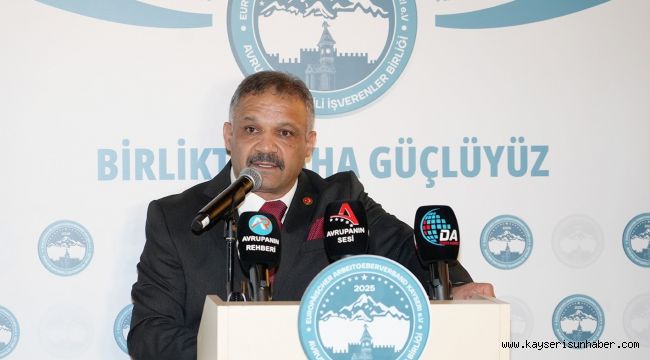 Ali Hızar: "AKİB Avrupa'nın En Büyük STK'larındandır"