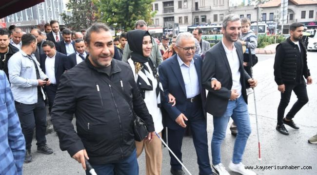 Başkan Büyükkılıç: "Özel bireylere özel hizmetler gerekir, biz de bunu yapıyoruz"