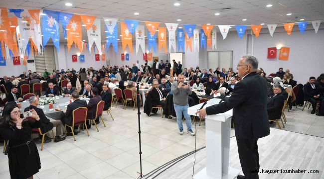 Başkan Büyükkılıç, yatırım ve hizmetleri anlattı