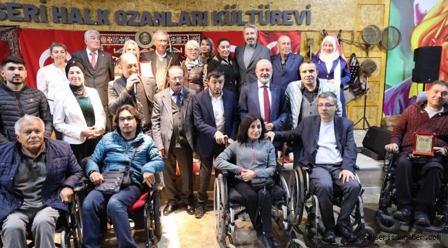 Başkan Çolakbayrakdar, engellilerin gönüllerine dokundu