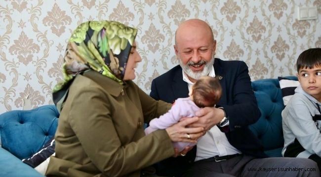 Başkan Çolakbayrakdar: "Doğumdan hayata, Kocasinan'da her an vatandaşımızın yanındayız"