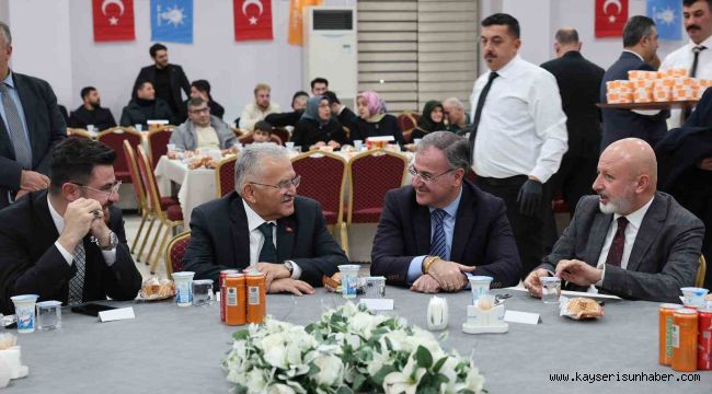 Başkan Özdoğan : "Hacılar, birlik ve dayanışmanın ilçesidir"