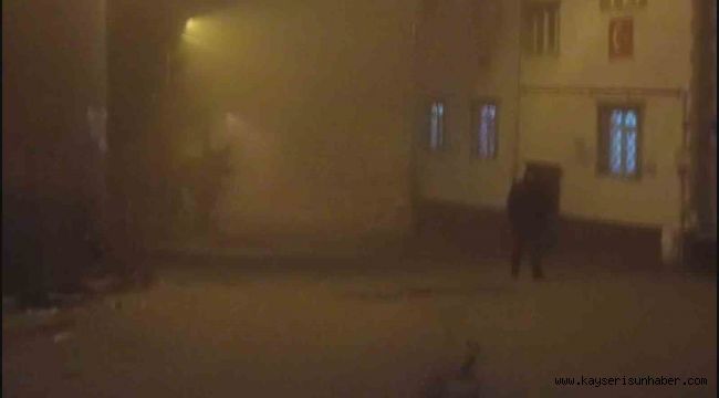 Develi'de yoğun sis etkili oldu