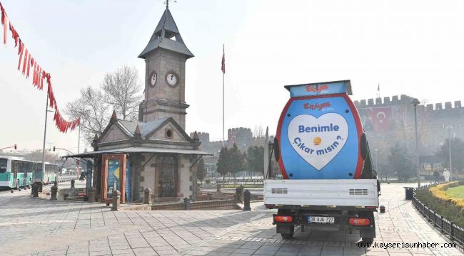 Erciyes A.Ş.'den dikkat çeken uygulama: 'Benimle çıkar mısın?'