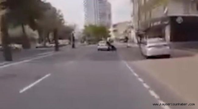 Hatalı şerit değiştirdi, motosiklet sürücüsünü düşürdü: 1 gözaltı