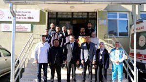 İl Sağlık Müdürü Dr. Erşan; Özvatan'daki sağlık hizmetlerini yerinde değerlendirdi