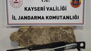 Jandarmadan tarihi eser kaçakçılarına operasyon