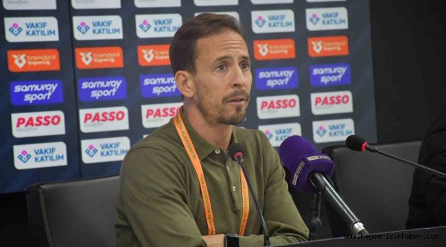 Joao Pereira: "Daha iyi sonuçlar almamız gerekiyordu"