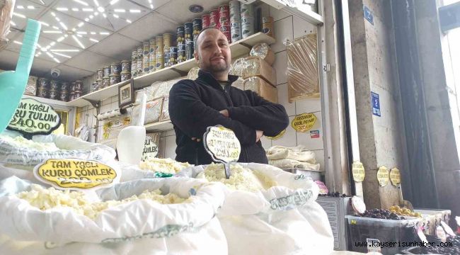 Kaliteli peynir kokusundan anlaşılır