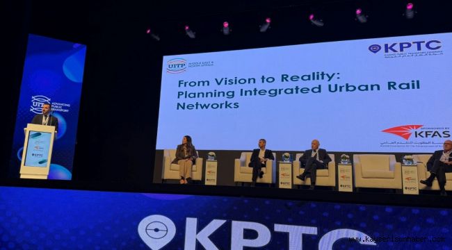 Kayseri Büyükşehir'den Kuveyt'te 'temiz enerji' ve 'akıllı ulaşım' sunumu