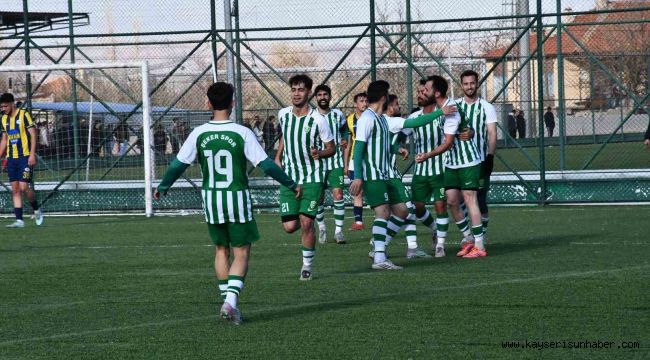 Kayseri Şekerspor uzatmada güldü