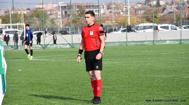 Kayseri Süper Amatör Küme'de 12. haftanın hakemleri belli oldu