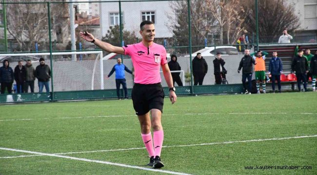 Kayseri Süper Amatör Küme'de 14. haftanın hakemleri belli oldu