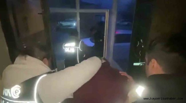 Kayseri'de 104 kilo uyuşturucu madde ele geçirildi